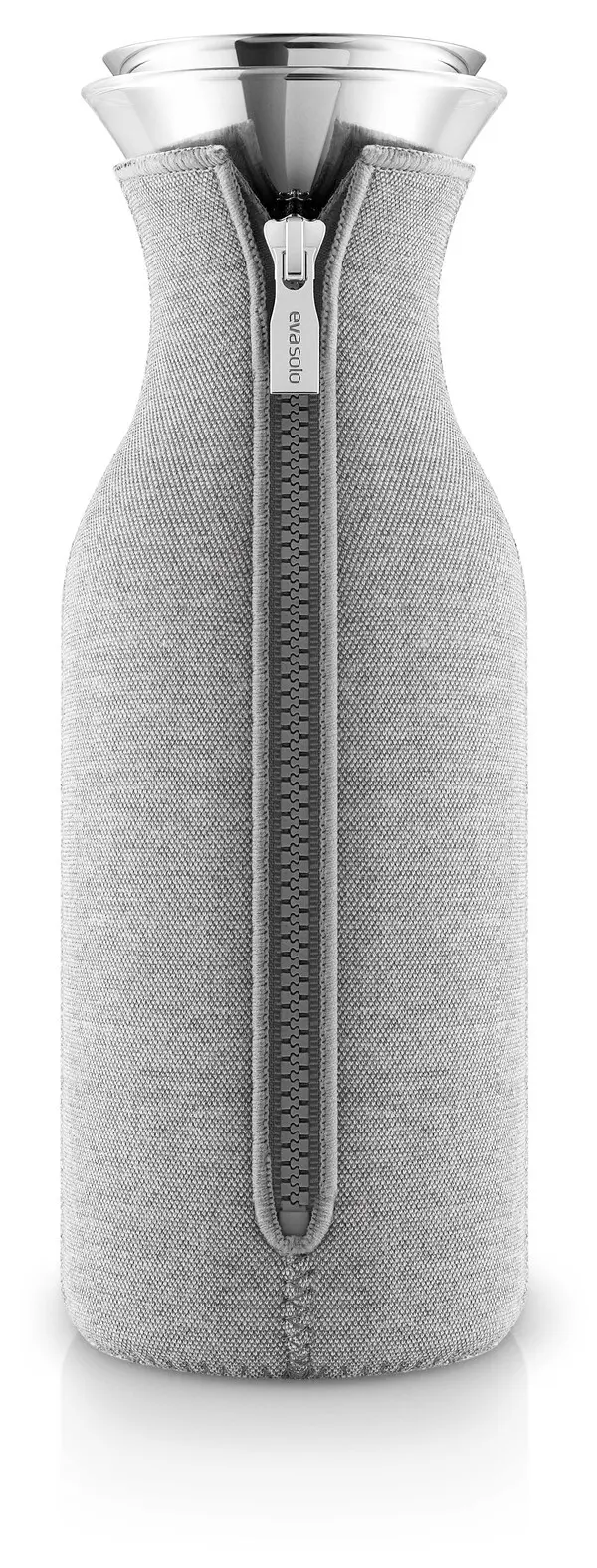 Fridge carafe 1.0l Lgrey woven