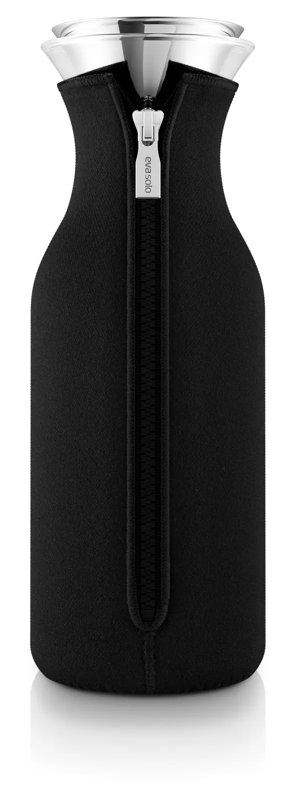 Fridge carafe 1.0l black woven