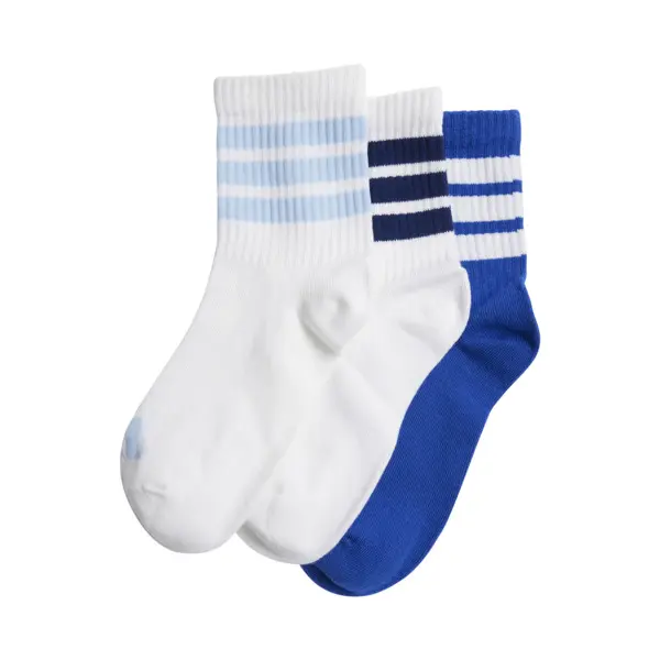 Ribbed crew Socks 3 Pairs