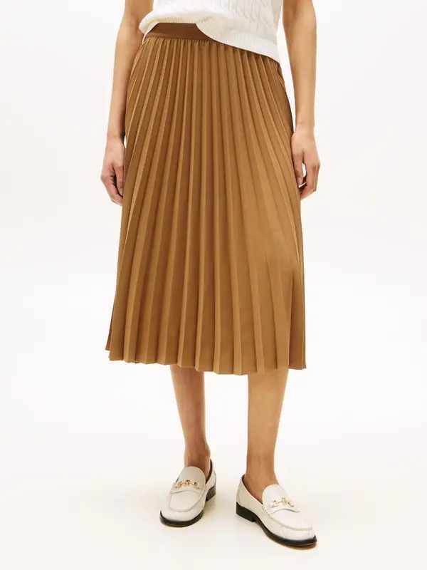 Pull On Midi Skirt Image