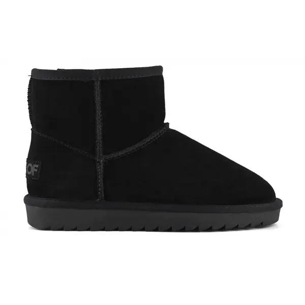 Suede short boots