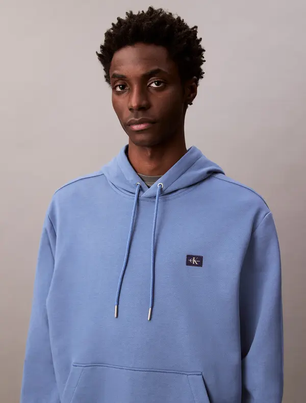 TERRY BADGE HOODIE
