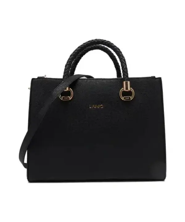 Leather Medium Satchel Bag Image