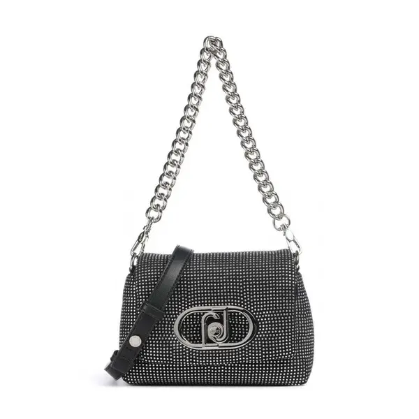 Small LaPuffy Shoulder bag with rhinestones Image