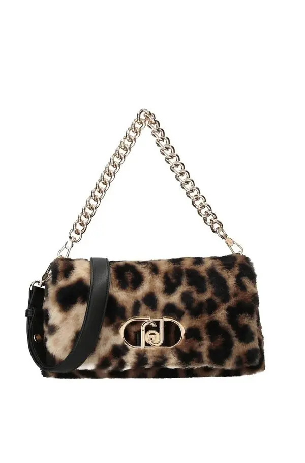 Medium animal-print LaPuffy Shouldr bag Image