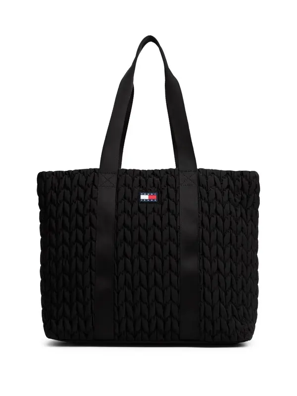 Quilted Tote Bag Image