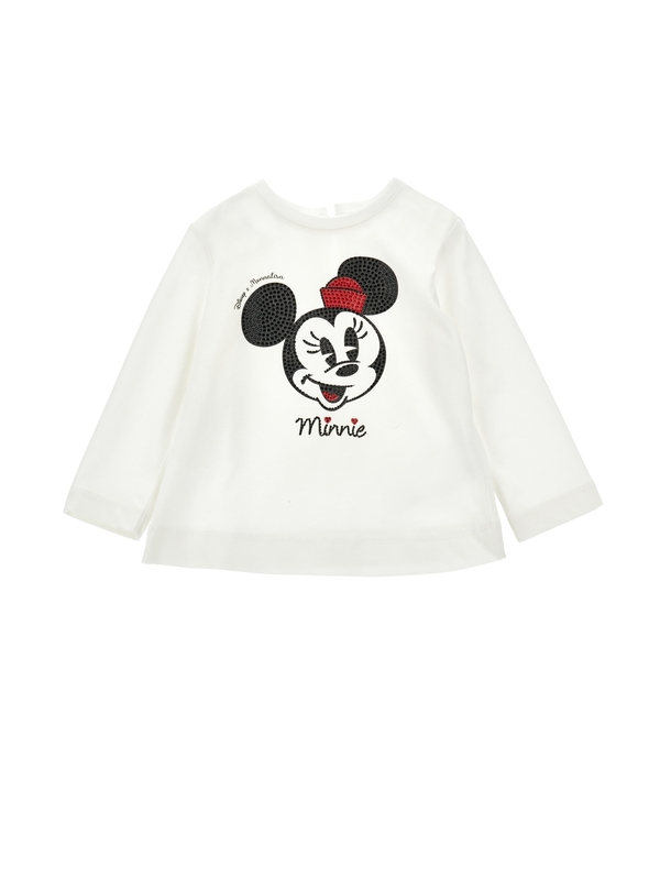 Minnie Mouse Print Long Sleeve T-Shirt