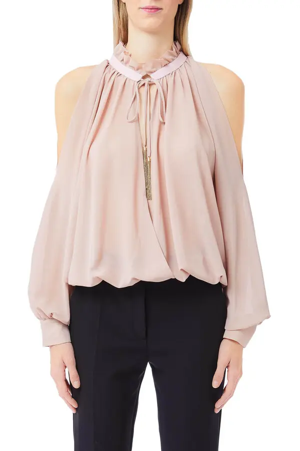 Cut Out Blouse