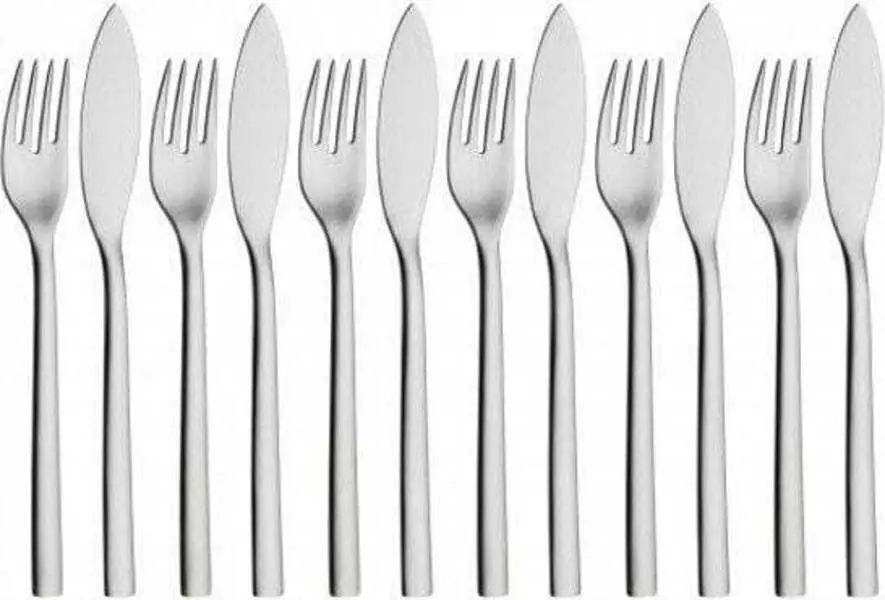 Fish cutlery set Nuova 12-piece Image