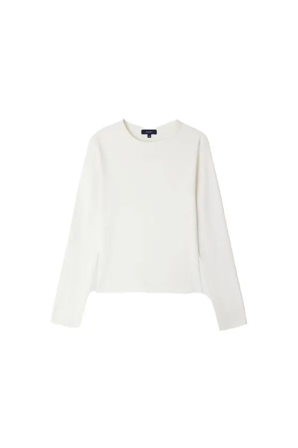 Long-Sleeved Cotton T-Shirt