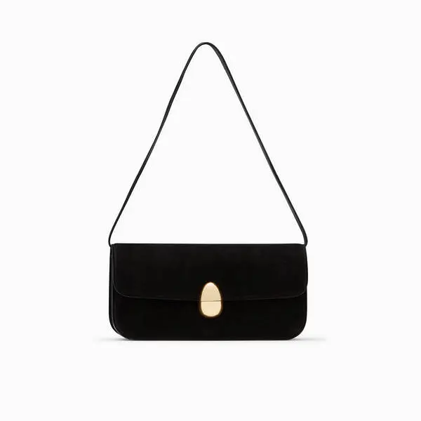 Leather EAST WEST  Shoulder Bag