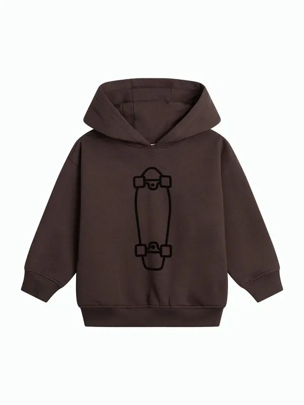 Printed Jogging Hoodie