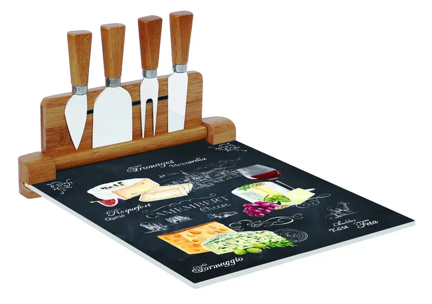 World of Cheese Bamboo Cheese Board