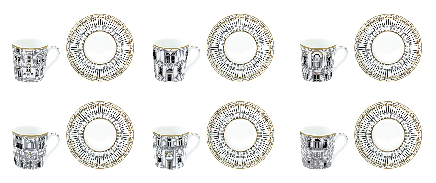 Coffee Set Of 6 Pieces 100Ml Each Image