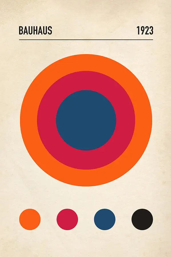 BAUHAUS - Circle 1923 Poster Image