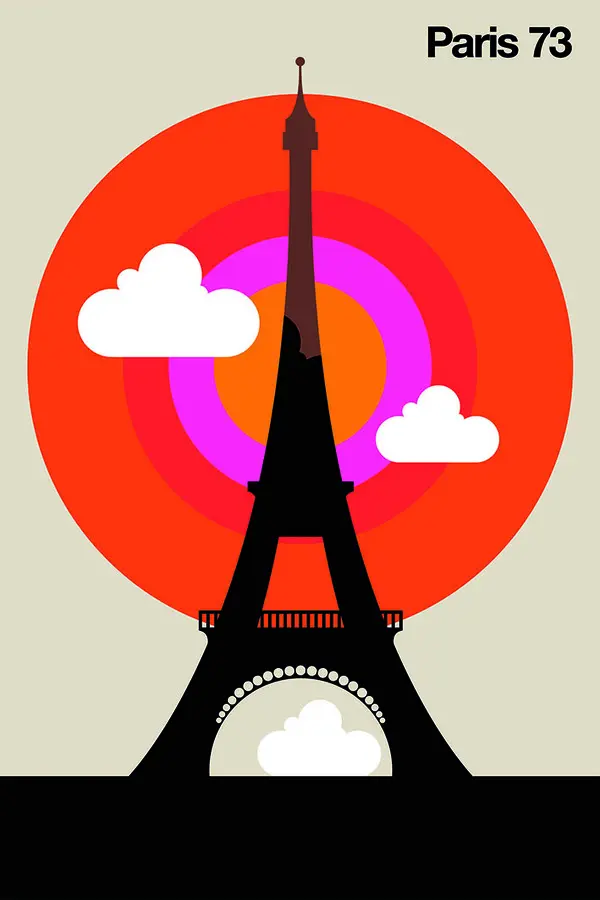 BO LUNDBERG - Paris 73 Poster