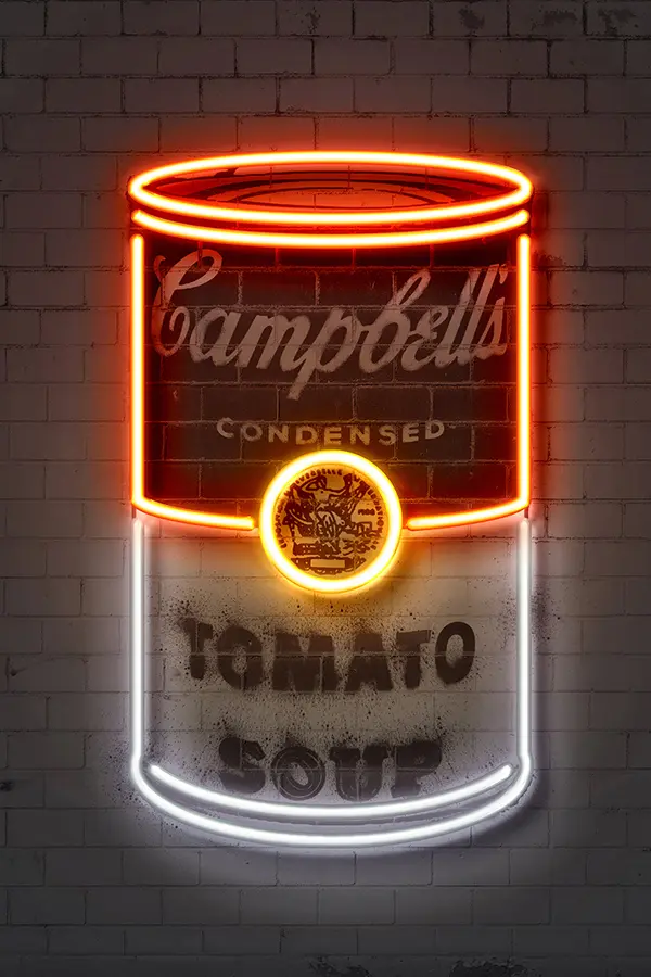 NEON ART - Campbells Poster Image