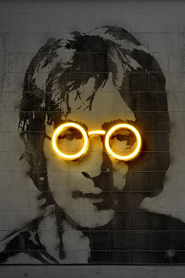 NEON ART - Lennon Poster Image