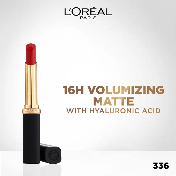 L’Oréal Paris Colour Riche Intense Volume Matte Lipstick with Hyaluronic Acid -16hr wear