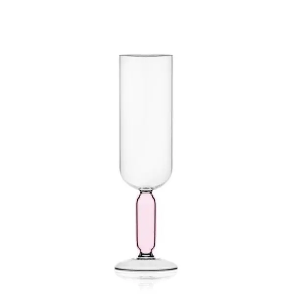 Stemmed Glass Light Pink