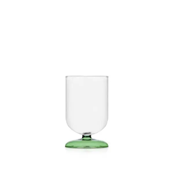 Stemmed Glass Light Green