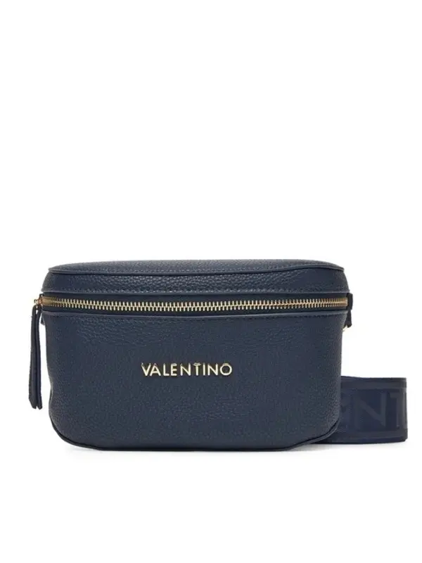 Leather Waist Bag with Wide Strap