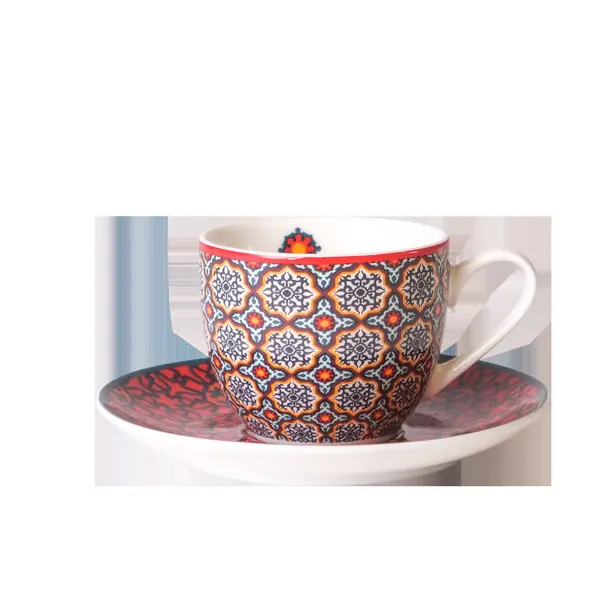Cup And Saucer Vagabonde 90 Ml - 4 Sets Image