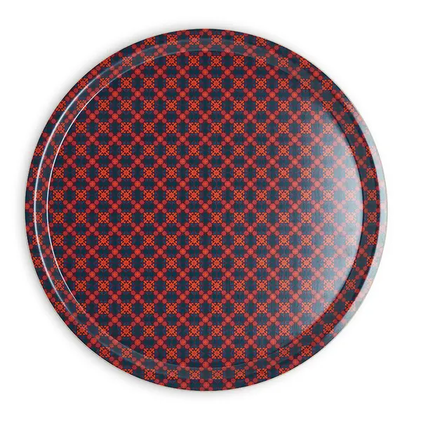 Round Tray Birch Veneer Vagabonde - 38 cm