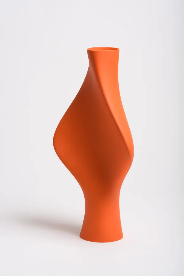 Vase Elegy - Flame Orange