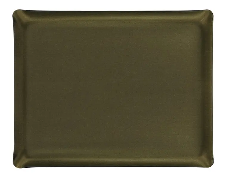 ACRYLIC TRAY 46X36CM SECRET GREEN OLIVE