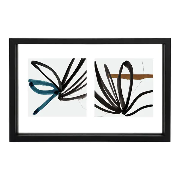  photo frame Floating Minimalism Double black