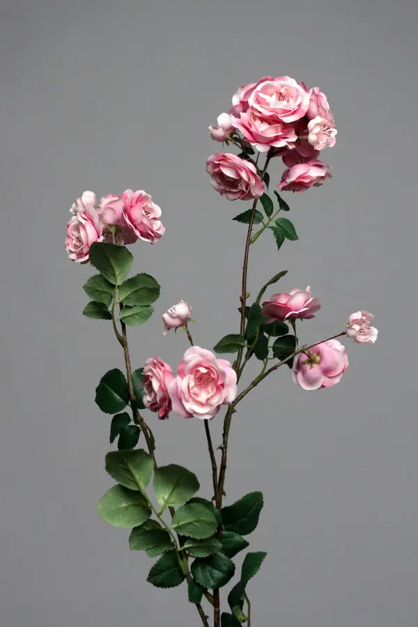 Rose Garden with 19 Flowers in Lavender, 89cm