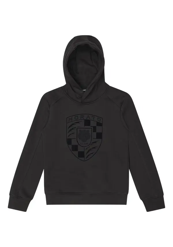 Crest Logo Hooded Sweatshirt
