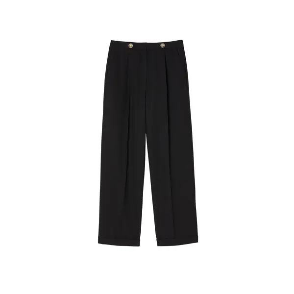 Straight-leg trousers