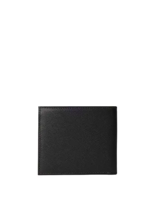Saffiano Leather Billfold Wallet