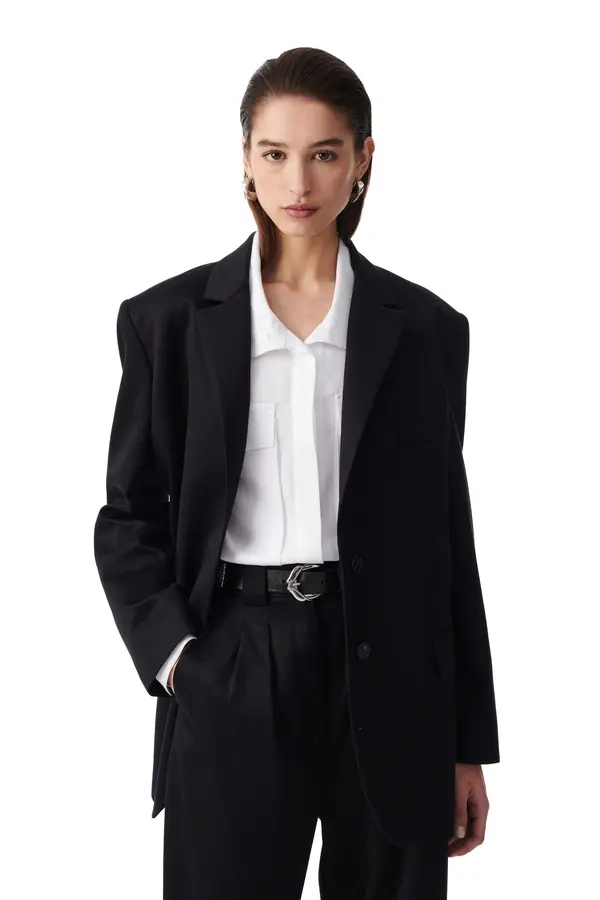 Two-button OVERSIZE BLAZER