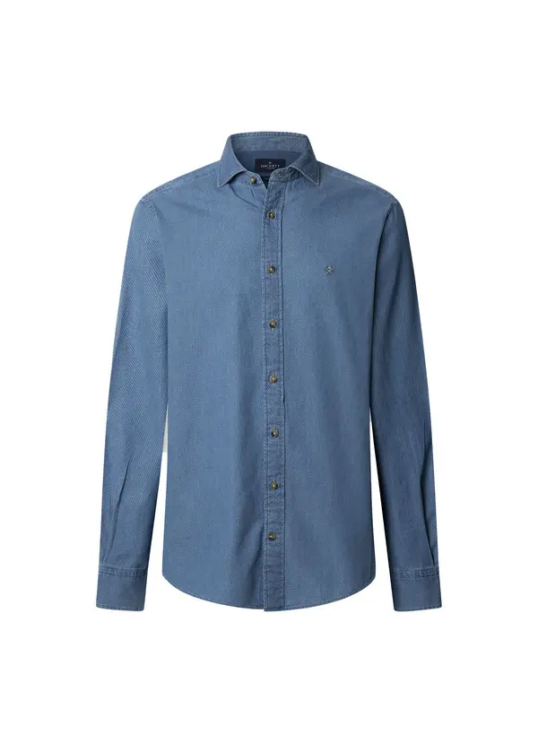 Slim Fit Denim Shirt