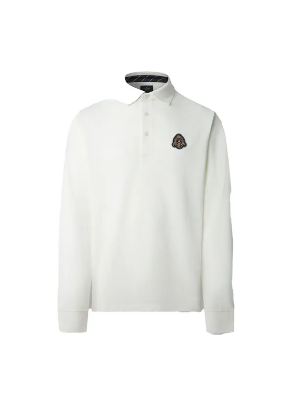 Classic Fit Long Sleeve Crest Polo Image