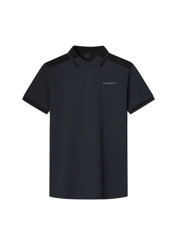 Classic Fit Short Sleeve City Block Polo Image