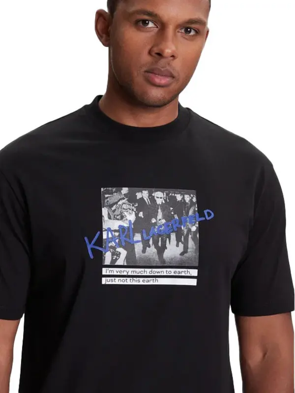 Graphic Print Short Sleeves T-shirt