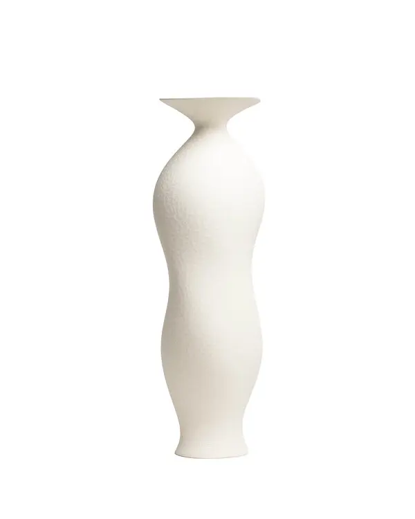 Vase Ressonance - Stone White