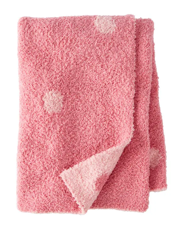 Polka Dot Plush Blanket
