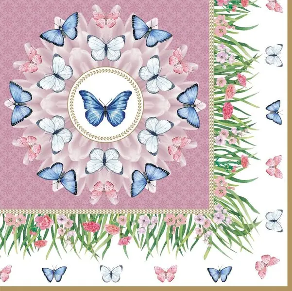 Pack of 20 Fashion paper  33x33 SPRING PARADE