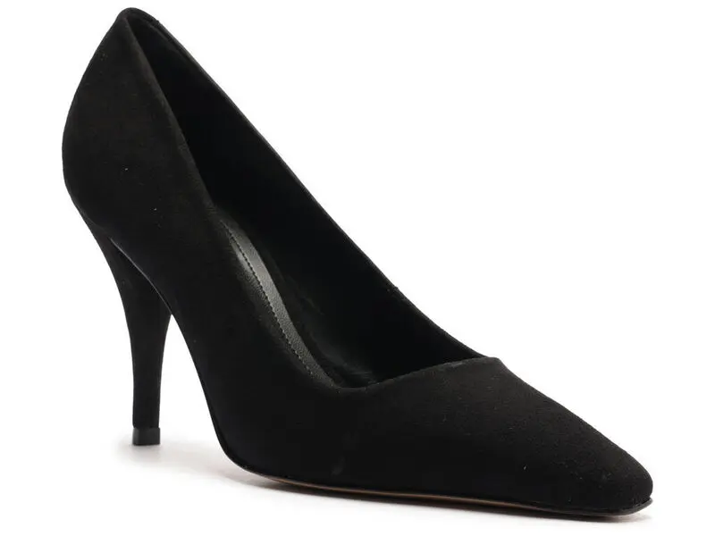 Suede Stiletto Pump