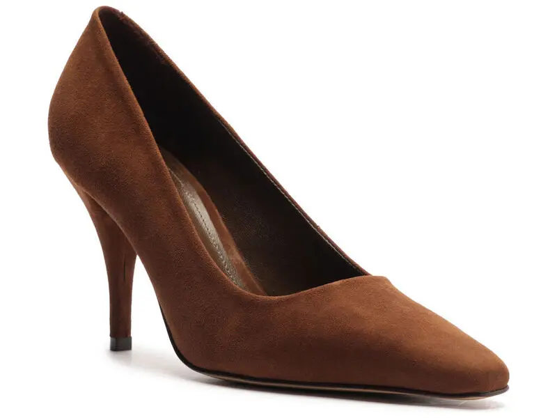 Suede Stiletto Pump