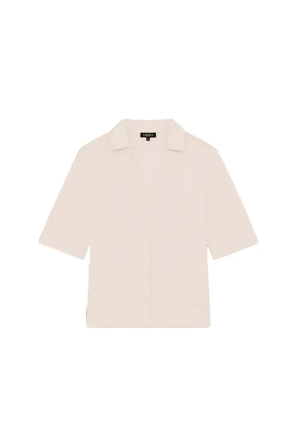 Short Sleeves Buttoned Shirt