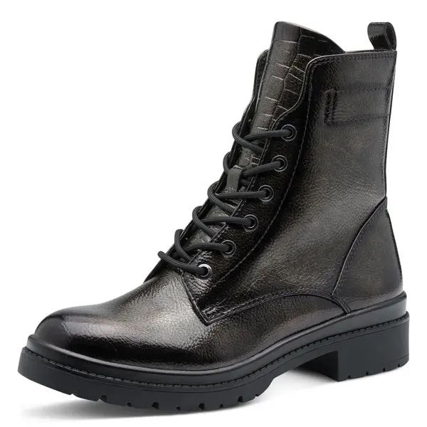 Leather Combat Boots 