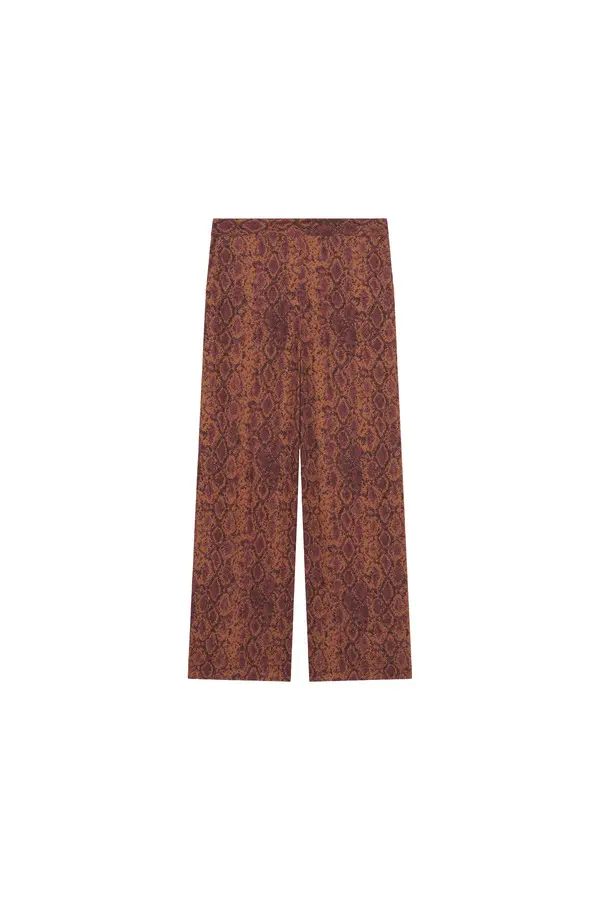 Wide Leg Cut Trousers