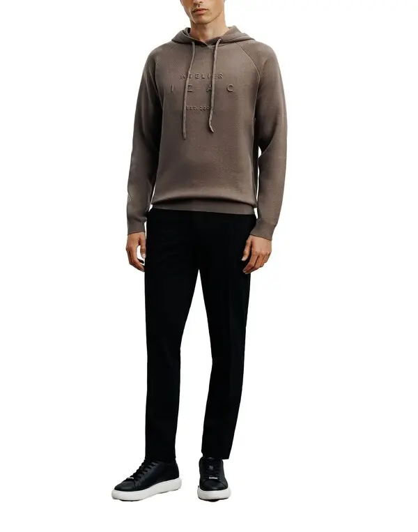 Knit sweatshirt-style Hoodie