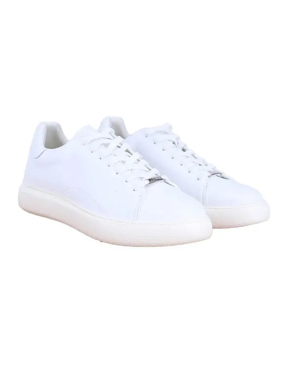 Leather lace up Sneakers